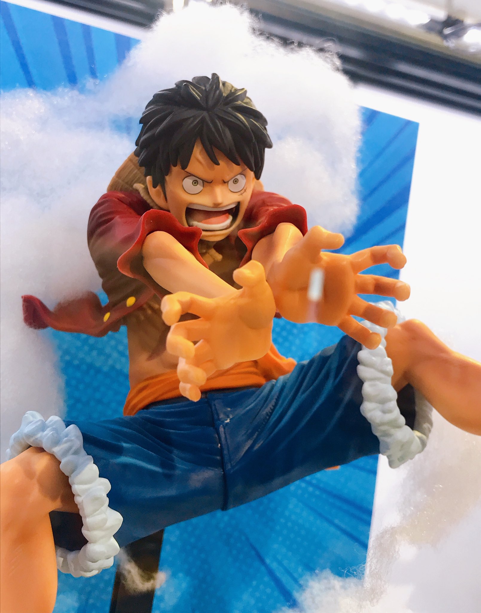 Luffy ของแท้ JP แมวทอง - Maximatic Banpresto [โมเดลวันพีช]