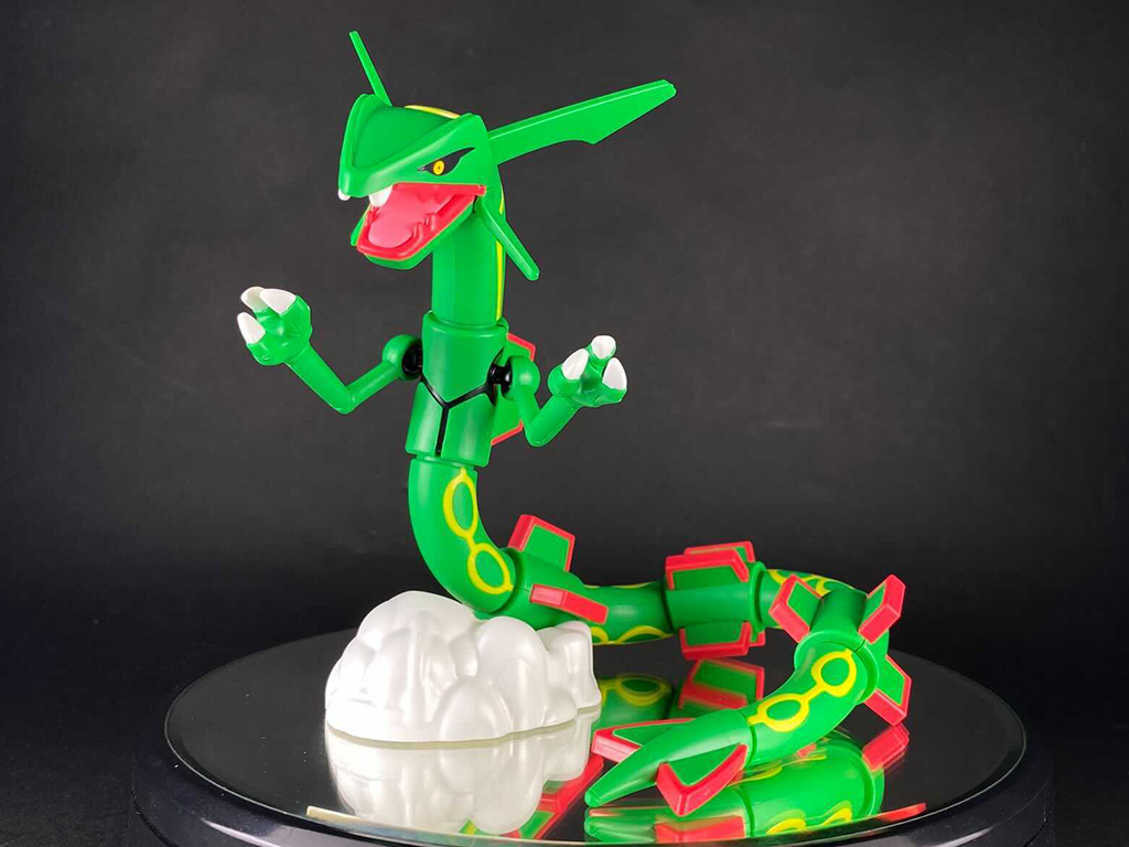 Rayquaza (แบบประกอบ) ของแท้ JP - Pokemon Plamo Bandai [โมเดลโปเกมอน]