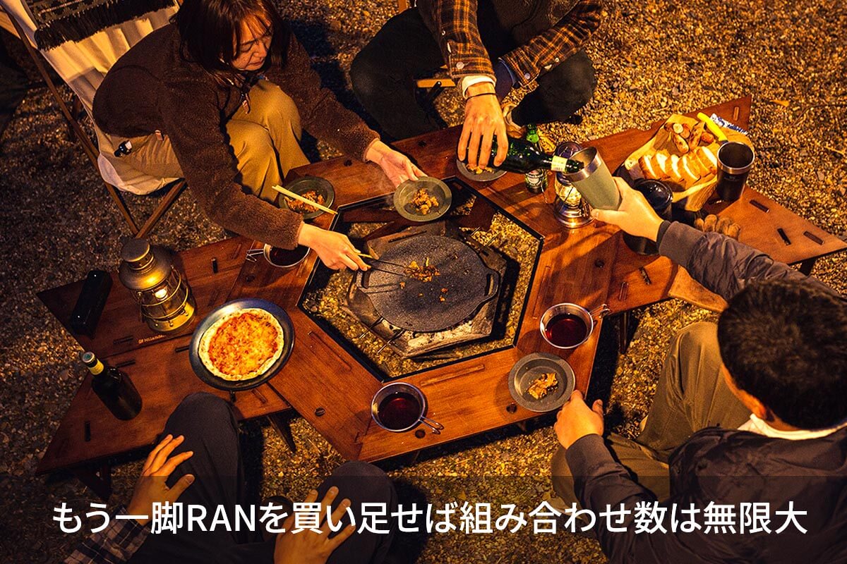 m*3様 Hilander Hexagon Table DAN Hexagon Table Dan - MunichOutdoor : Inspired by LnwShop.com (v2)