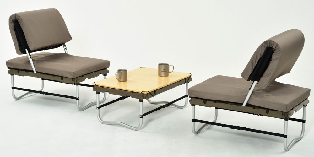 SnowPeak Rack Sotto Multi Starterset Armrest Plus SET-220