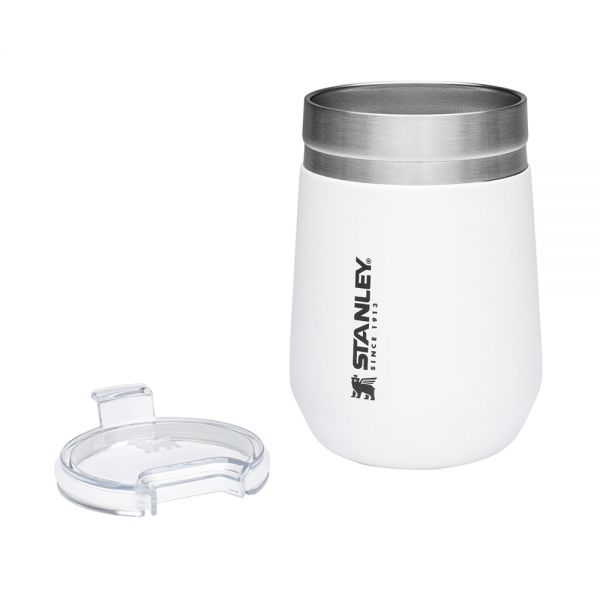 Go Wine Tumbler 10Oz Polar White