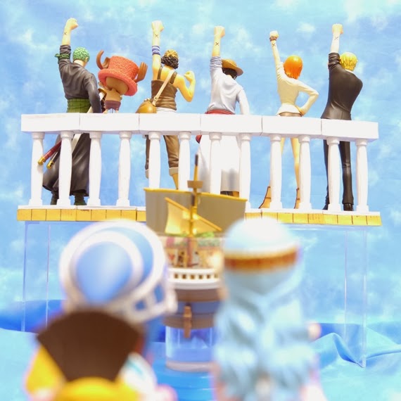 Alabasta Set ของแท้ JP แมวทอง - Dramatic Showcase Banpresto [โมเดลวันพีช] (6 ตัว)