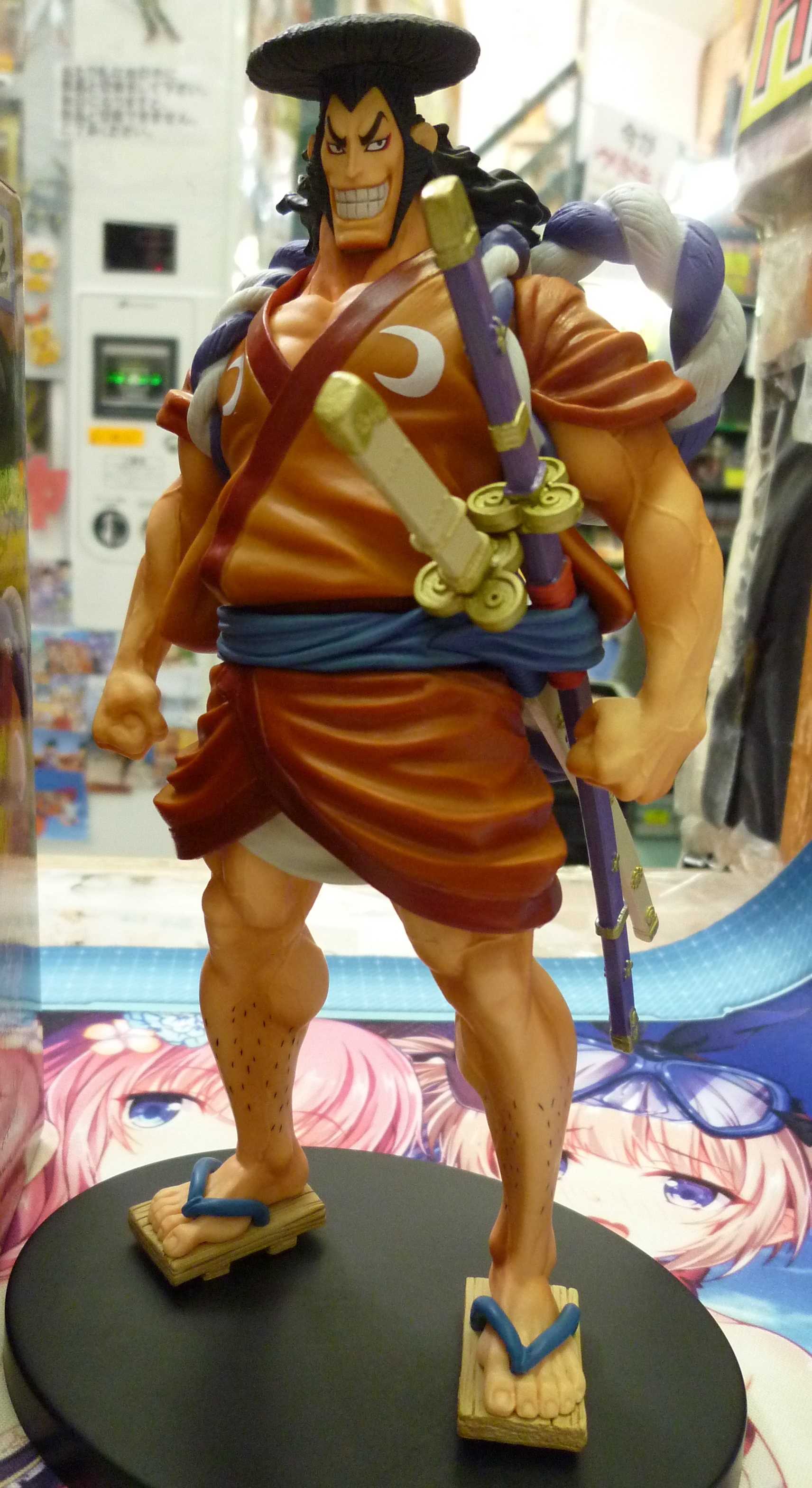 Oden ของแท้ JP แมวทอง - Grandline Men Banpresto [โมเดลวันพีช]