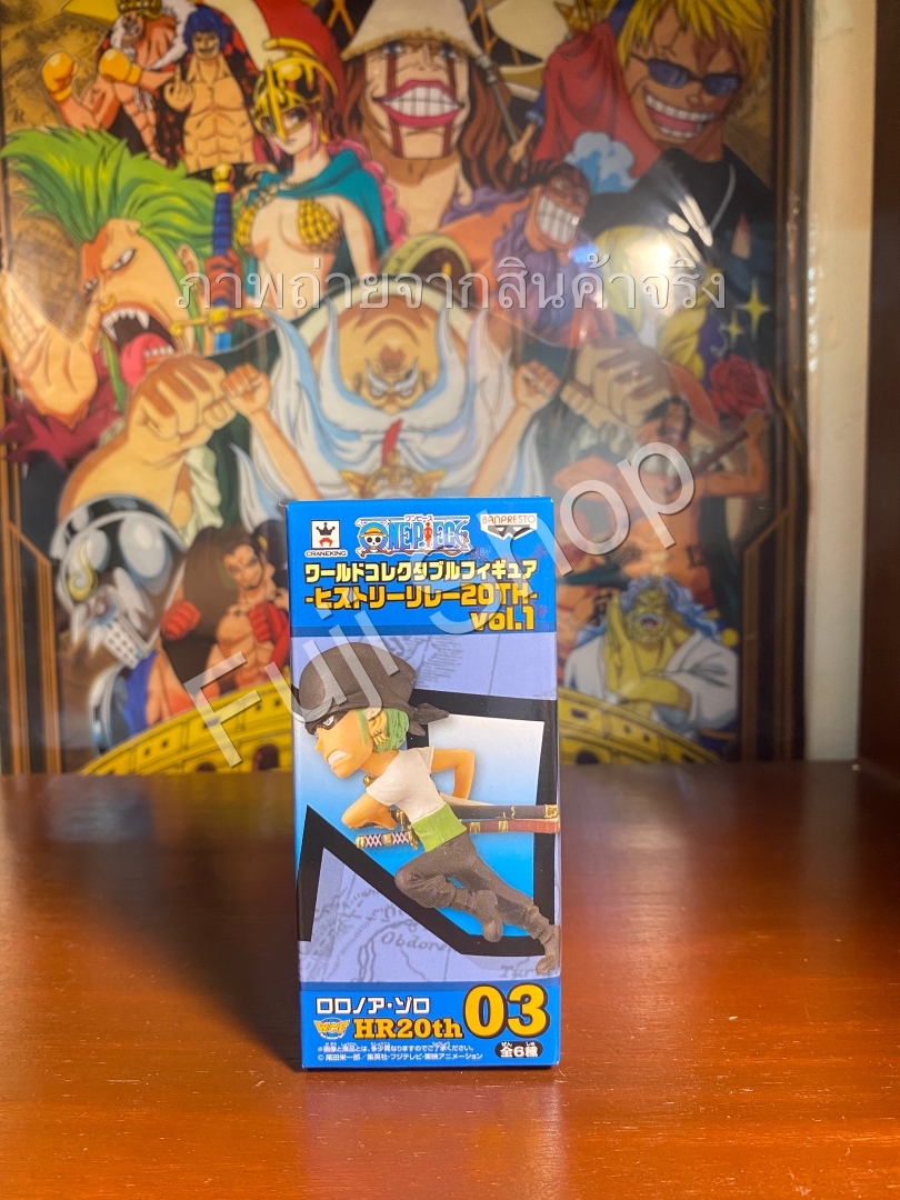 Zoro ของแท้ JP แมวทอง - WCF Banpresto [โมเดลวันพีช]