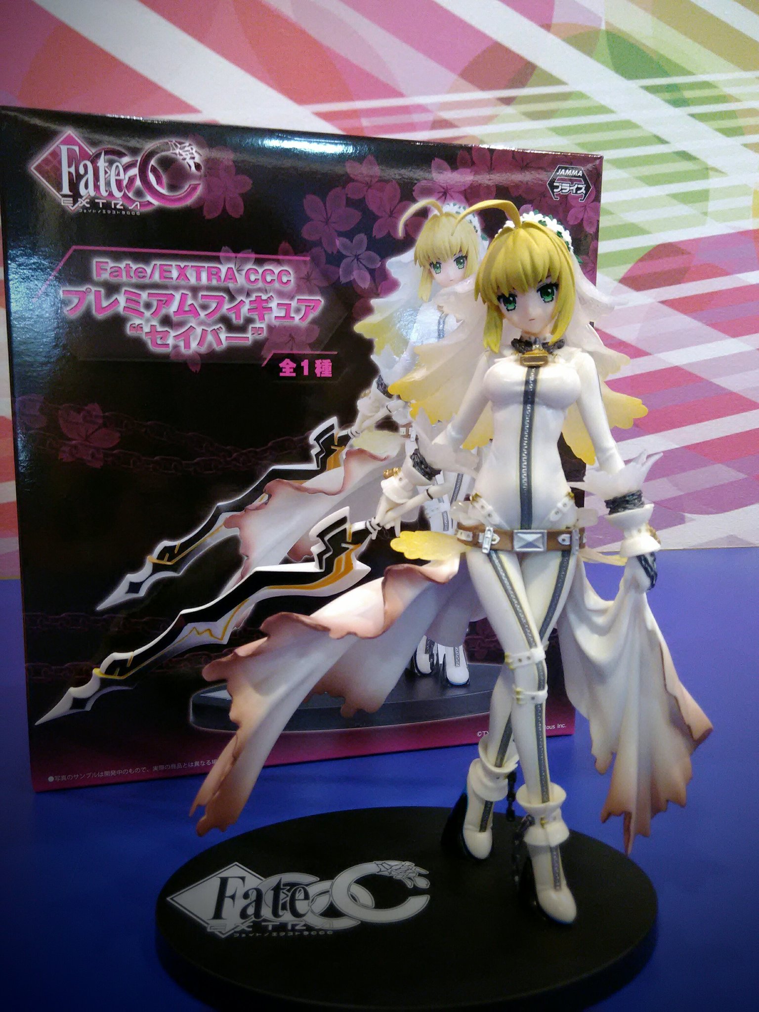 Saber ของแท้ JP - FATE/EXTRA CCC Sega [โมเดล Fate Stay Night]