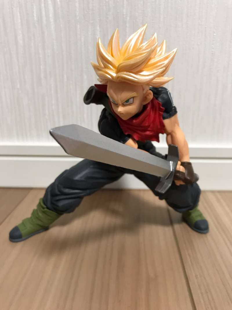 Trunks Super Saiyan ของแท้ JP แมวทอง - Super Dragonball Heroes Banpresto [โมเดลดราก้อนบอล]