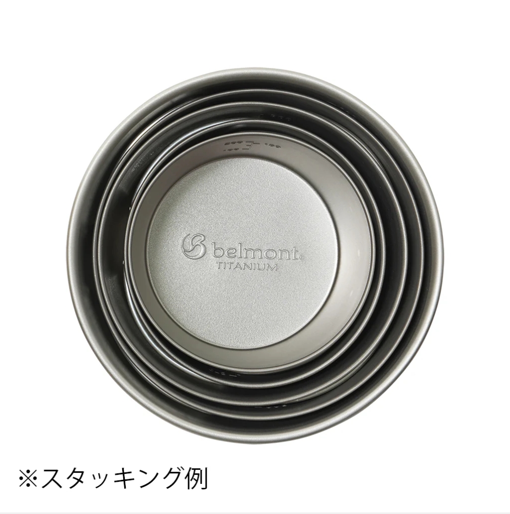 Titanium Sierra Cup Deep 850 Fold Handle (with memory) ถ้วยไทเทเนียม