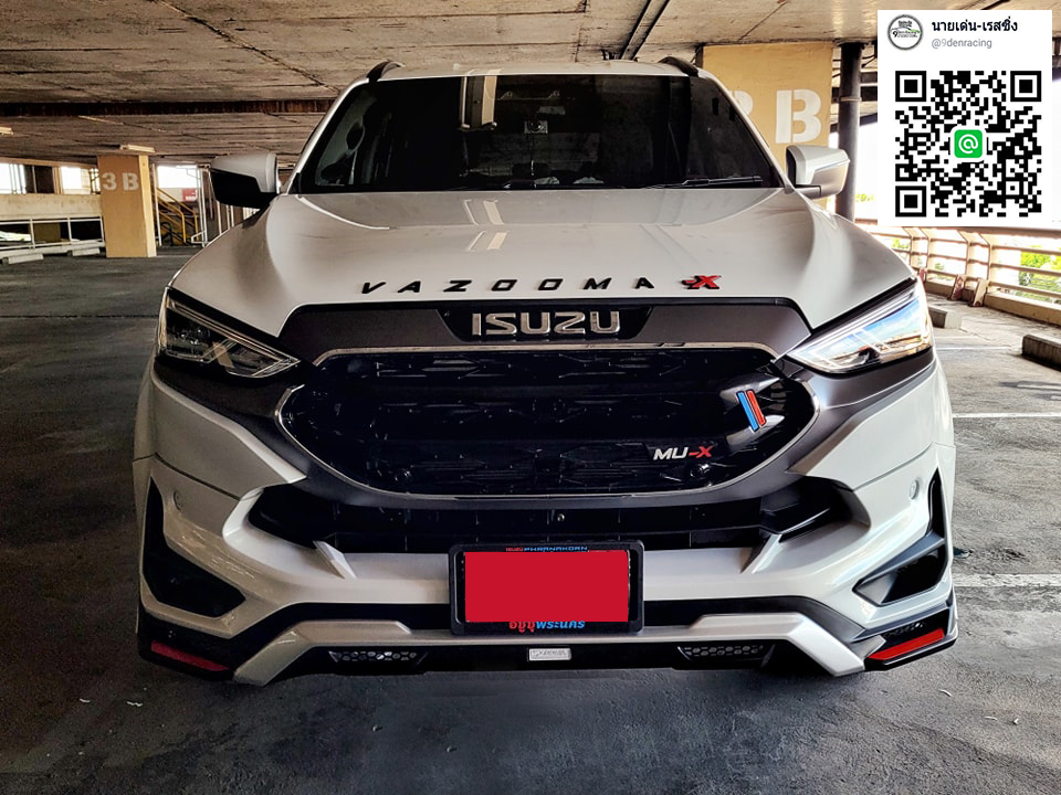 VAZOOMA-X VS Isuzu MU-X'2021-ปัจจุบัน [กับสเกิร์ตแตกแต่งอย่างสปอร์ตลงตัว รอคุณเป็นเจ้าของแล้วที่นี่]