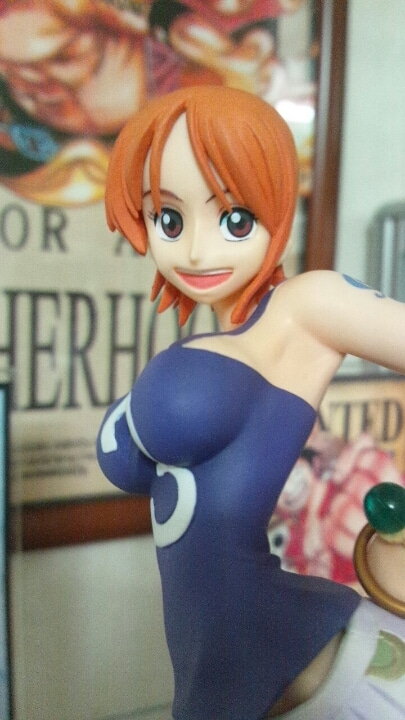 Nami ของแท้ JP แมวทอง - POP NEO Megahouse [โมเดลวันพีช]