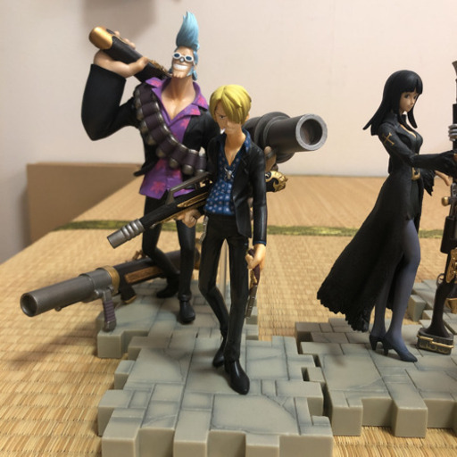 Straw Hat Pirates Strong World Set ของแท้ JP แมวทอง - Ichiban Kuji Banpresto [โมเดลวันพีช] (9 ตัว)