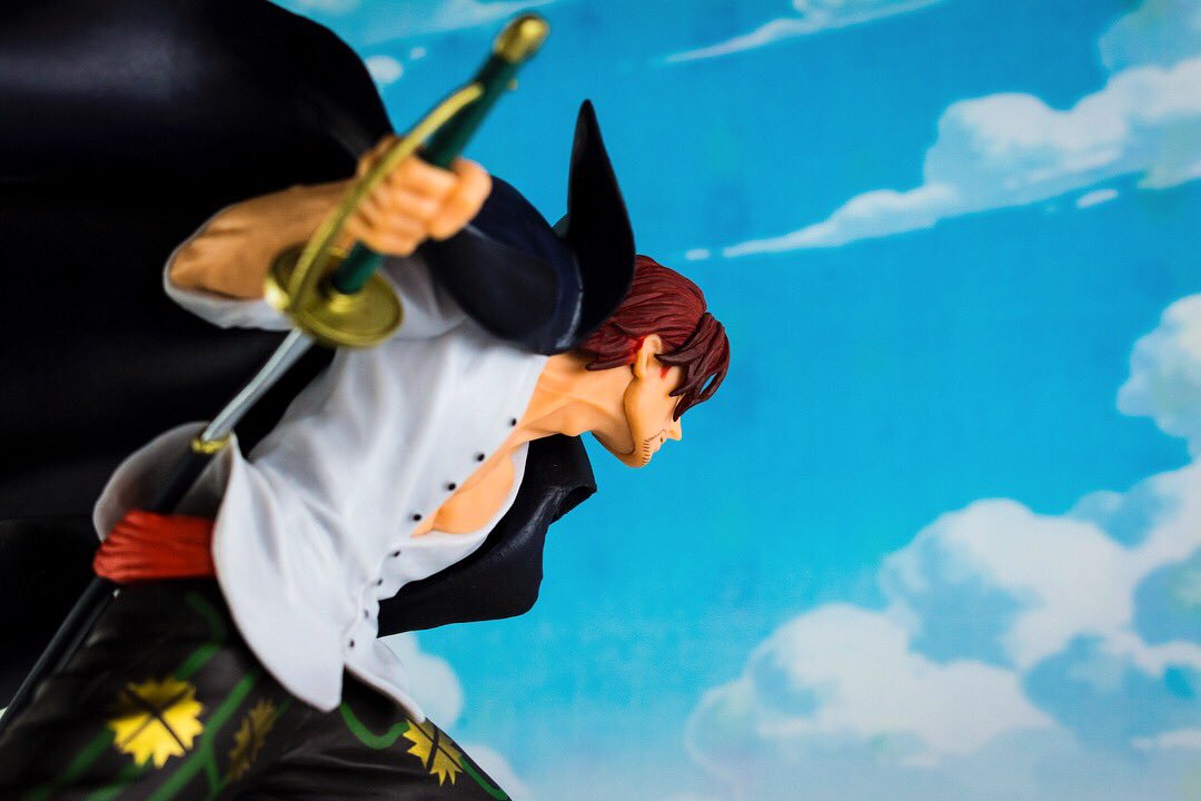 Shanks ของแท้ JP แมวทอง - Swordsmen Banpresto [โมเดลวันพีช]