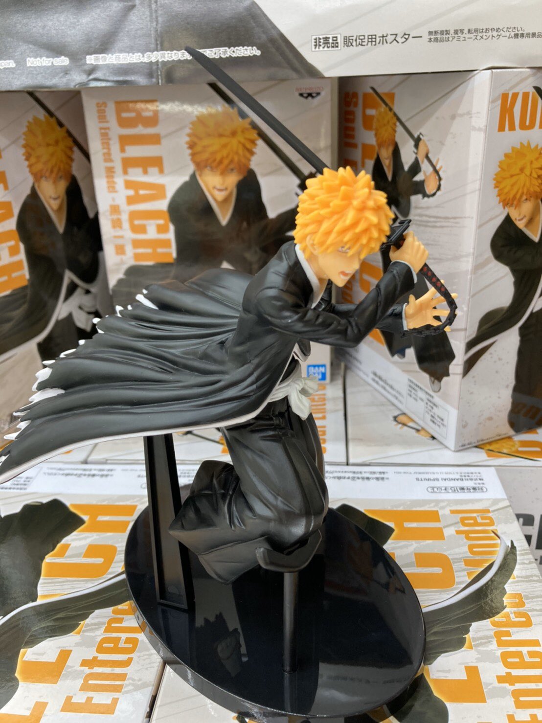 Ichigo ของแท้ JP - Soul Entered Model Banpresto [โมเดล Bleach]