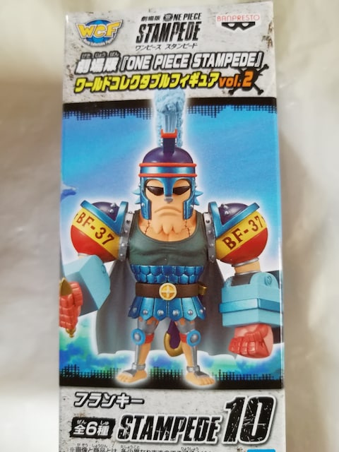 Franky Stampede ของแท้ JP แมวทอง - WCF Banpresto [โมเดลวันพีช]