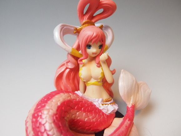 Shirahoshi ของแท้ JP แมวทอง - Half Age Characters Bandai [โมเดลวันพีช]