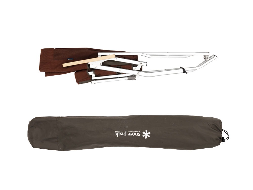 SnowPeak Low chair 30 Brown LV-091BR