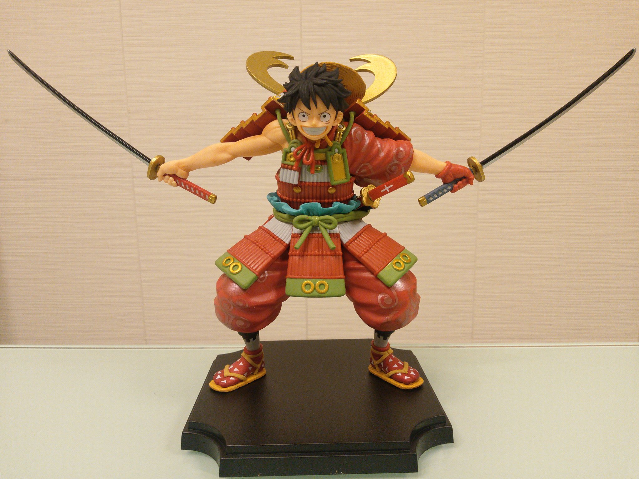 Luffy Wano ของแท้ JP แมวทอง - Ichiban Kuji Banpresto [โมเดลวันพีช]