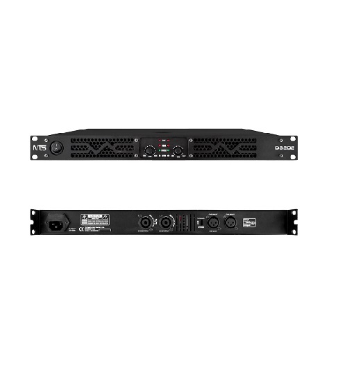 เครื่องขยายเสียง NTS D3202 กำลังขับ 2 x 320W @8Ω / 2 x 480W @4Ω