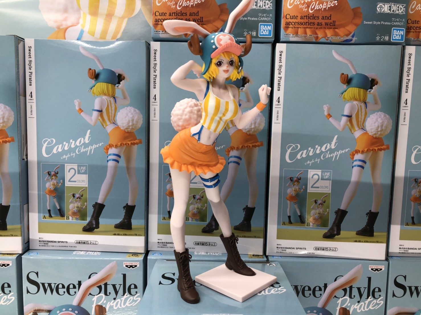 Carrot ของแท้ JP แมวทอง - Sweet Style Banpresto [โมเดลวันพีช]