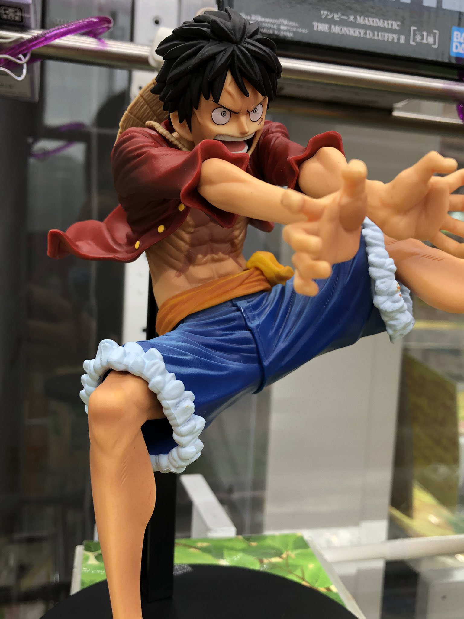 Luffy ของแท้ JP แมวทอง - Maximatic Banpresto [โมเดลวันพีช]