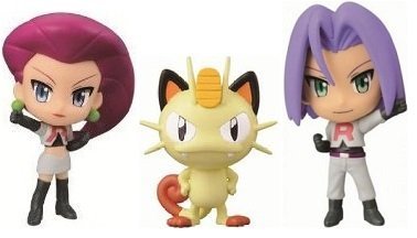 Team Rocket Set ของแท้ JP - Ichiban Kuji Banpresto [โมเดลโปเกมอน] (3 ตัว)