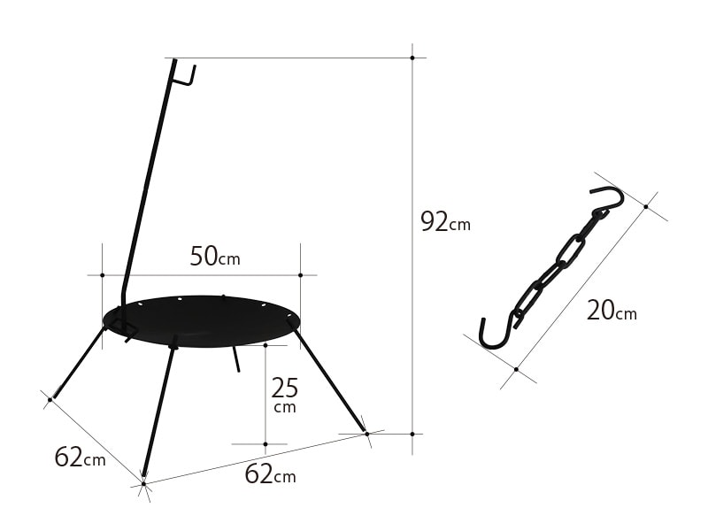 DoD Fire Pit Beetle DD5-675-BK
