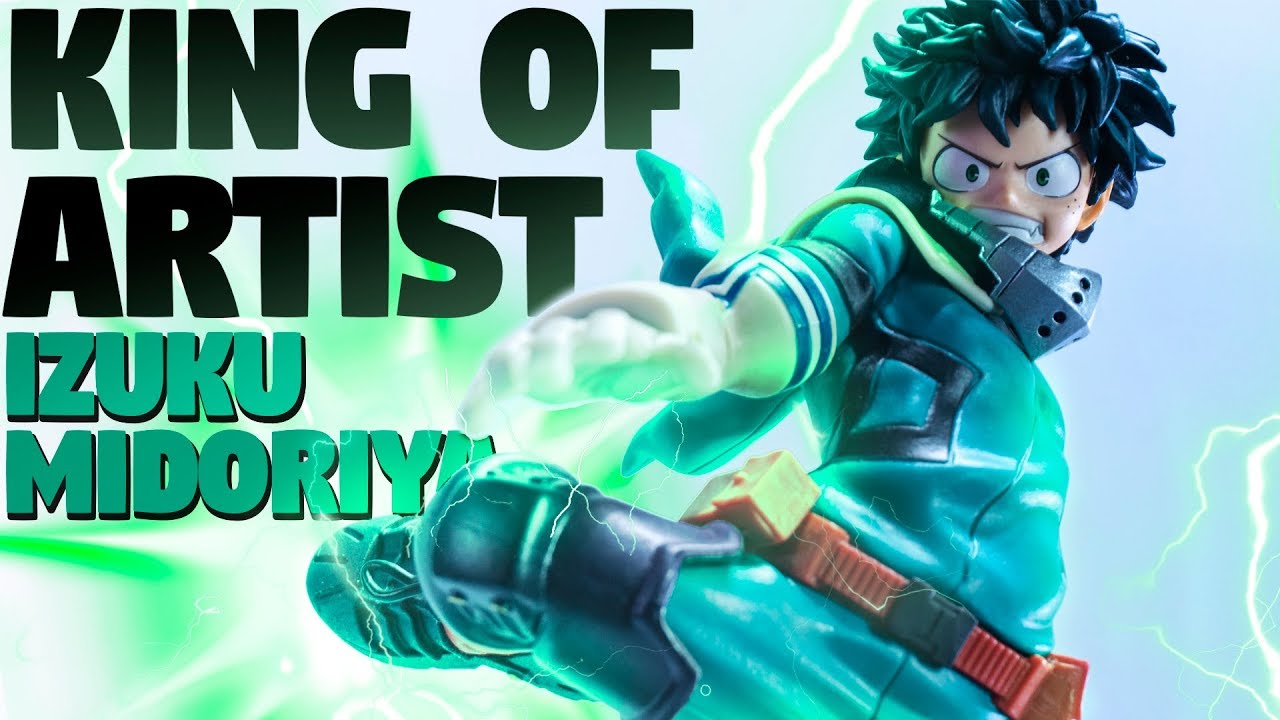 Midoriya ของแท้ JP - King of Artist Banpresto [โมเดล My Hero Academia]