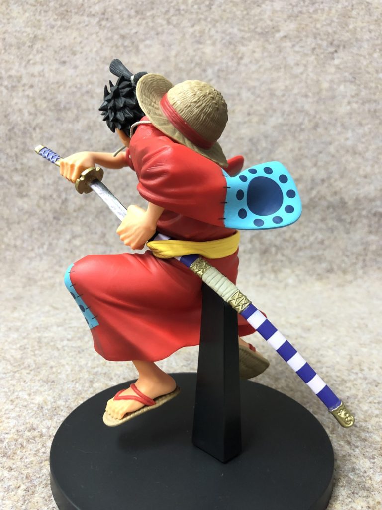 Luffy Wano ของแท้ JP แมวทอง - King of Artist Banpresto [โมเดลวันพีช]