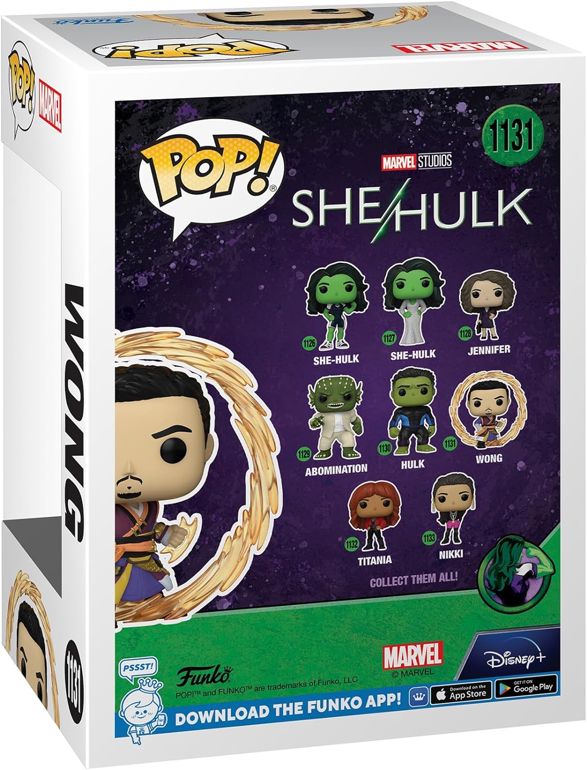 Wong ของแท้ USA - PoP Funko [โมเดล Marvel]