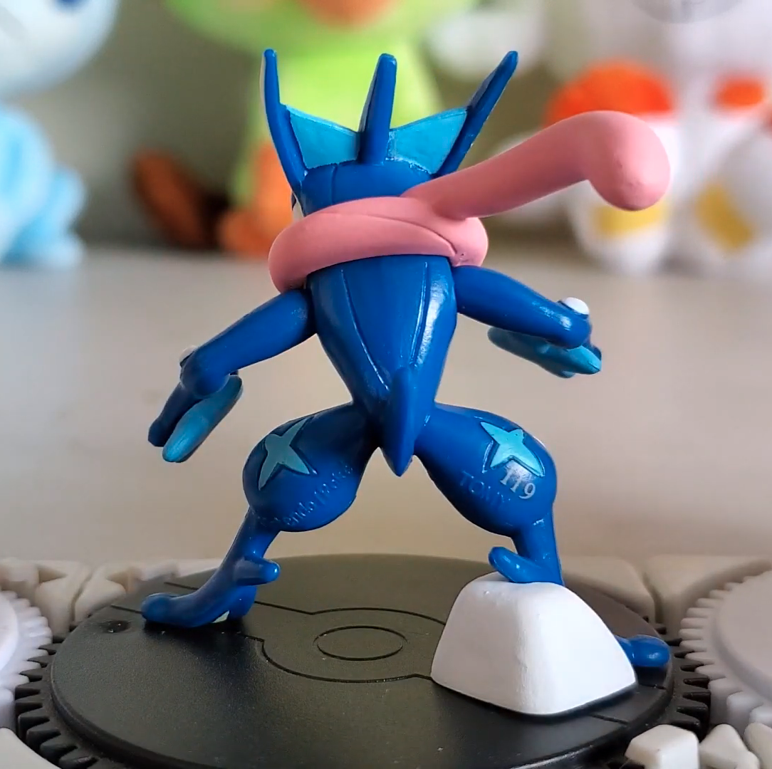 Greninja ของแท้ JP - Monster Collection Takara Tomy [โมเดลโปเกมอน]