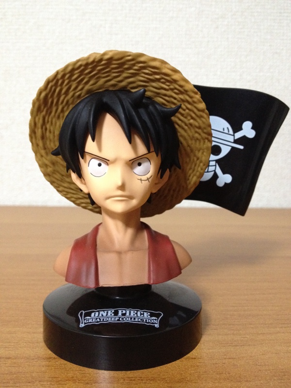 Straw Hat Pirates Set ของแท้ JP แมวทอง - Greatdeep Collection Bandai [โมเดลวันพีช] (9 ตัว)