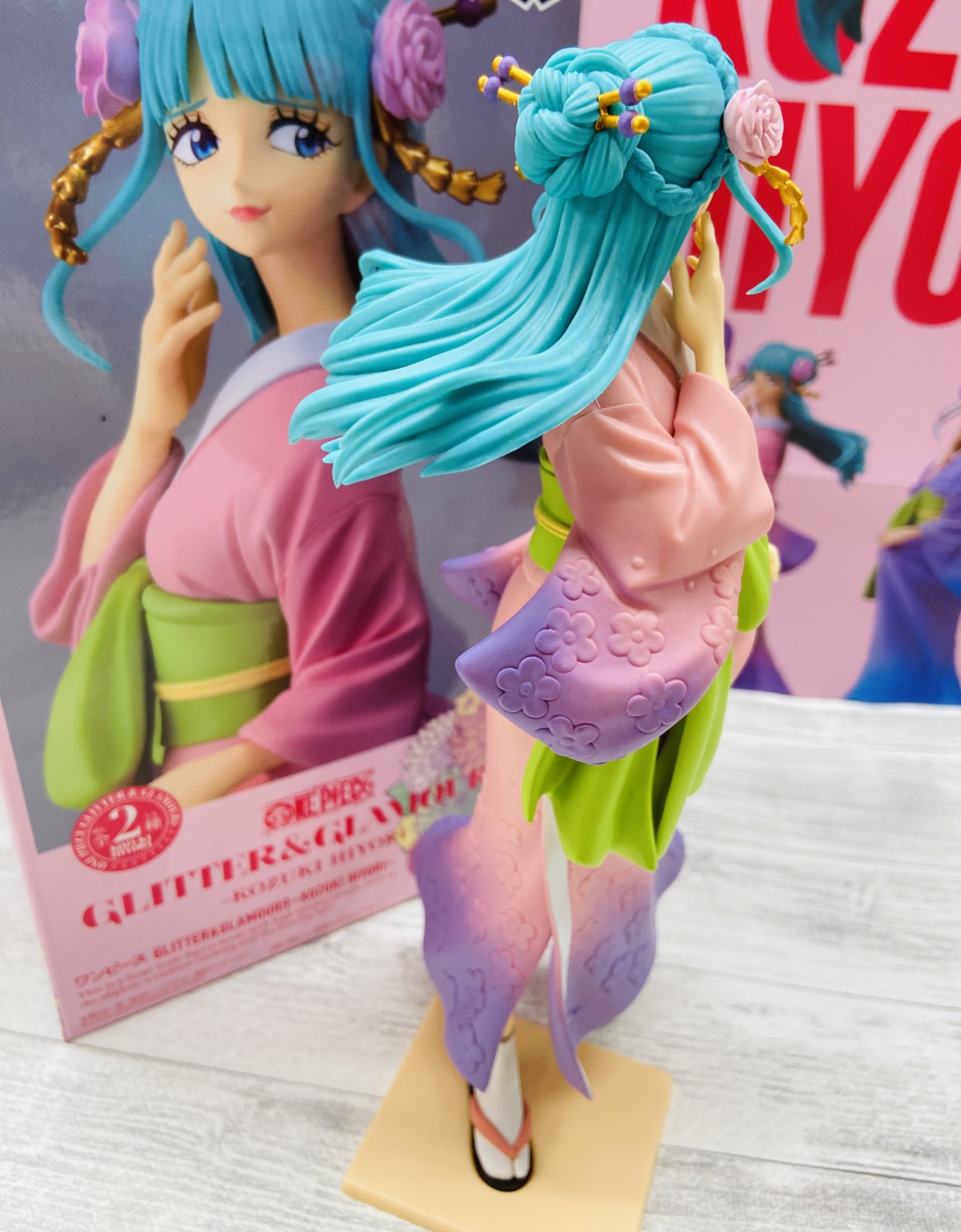 Hiyori ของแท้ JP แมวทอง - Glitter & Glamours Banpresto [โมเดลวันพีช]