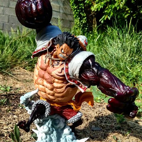 Luffy Gear 4 Ver.Kong Gun ของแท้ JP แมวทอง - Ichiban Kuji Banpresto [โมเดลวันพีช]