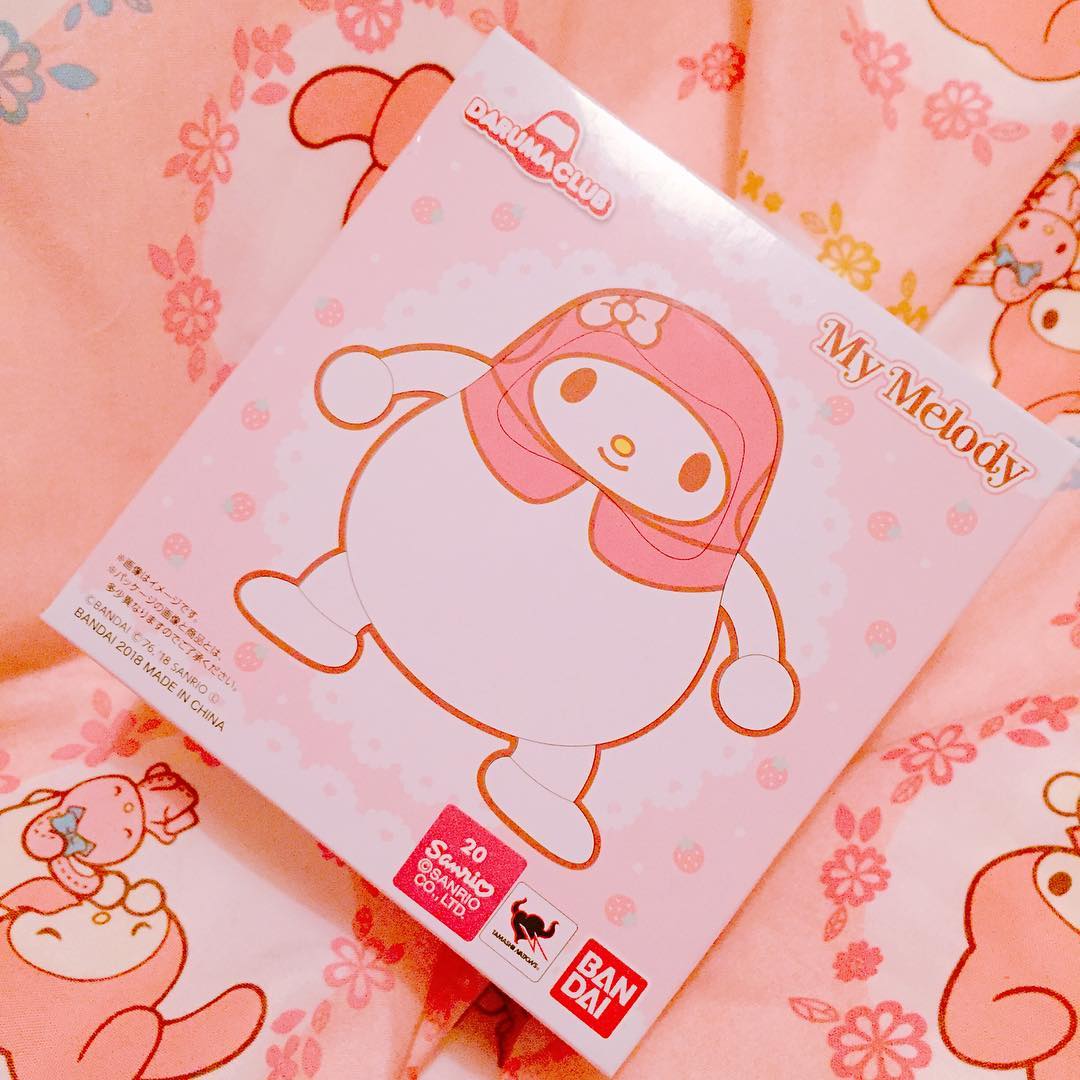 My Melody ของแท้ JP - Daruma Club Bandai [โมเดล Sanrio]