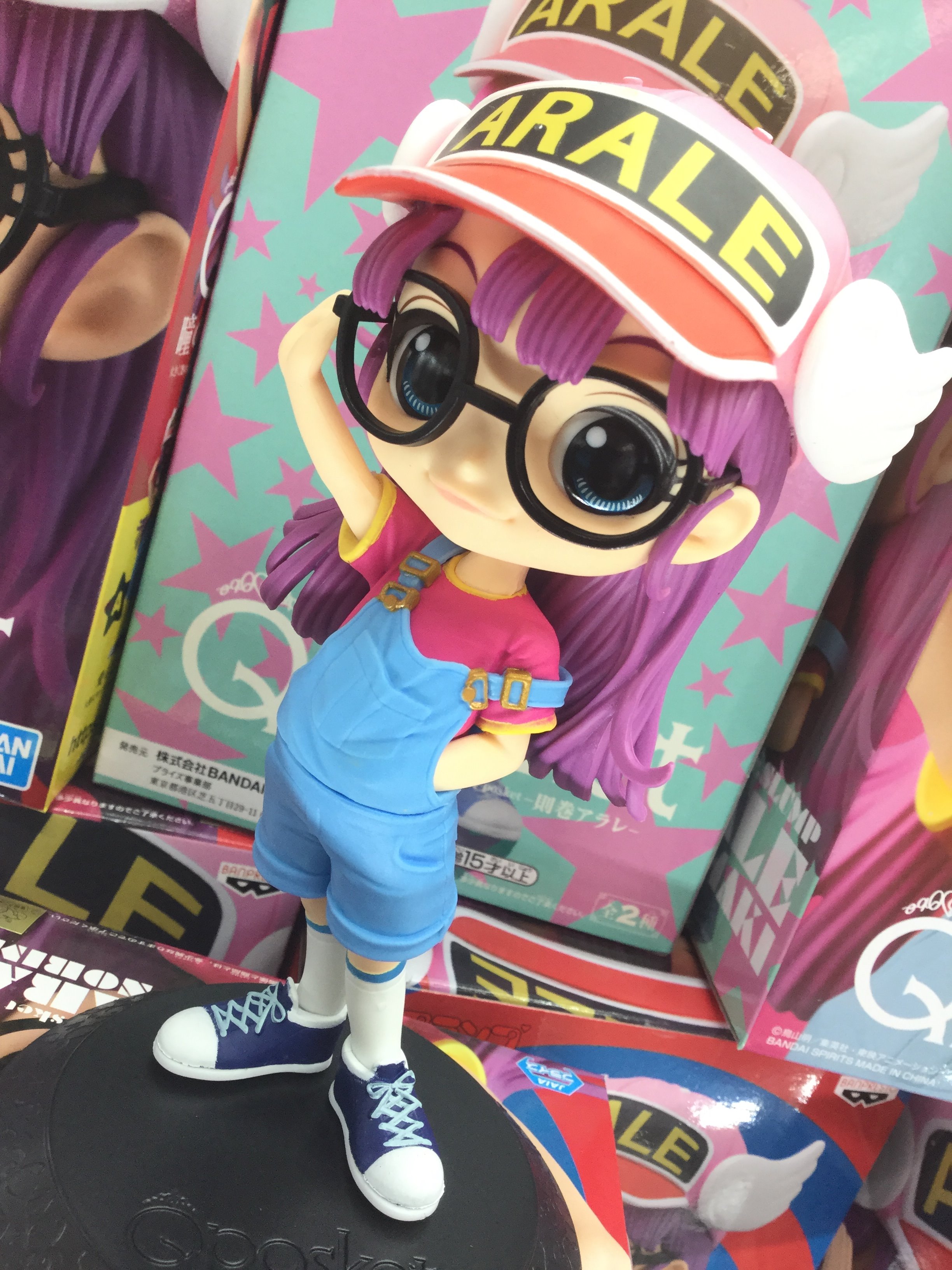 Arale ของแท้ JP - Q Posket Banpresto [โมเดล Dr.Slump]