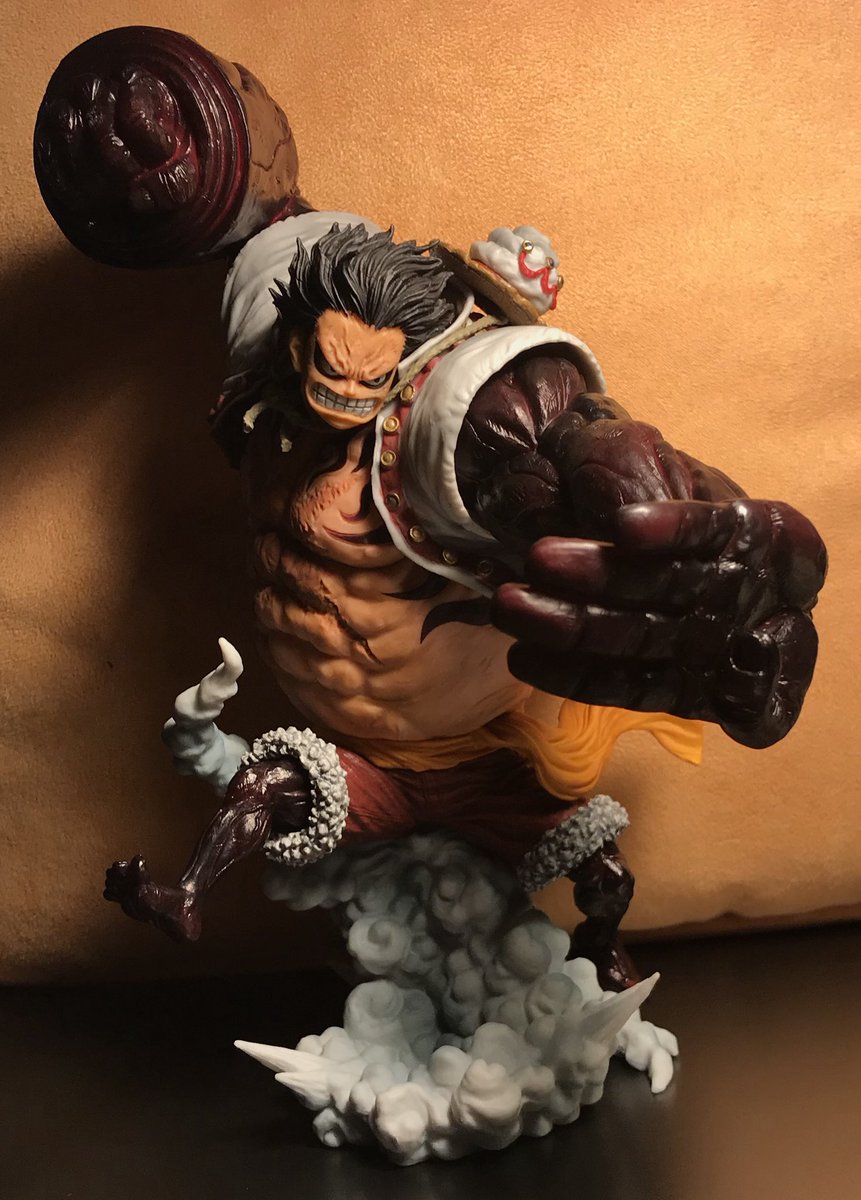 Luffy Gear 4 Ver.Kong Gun ของแท้ JP แมวทอง - Ichiban Kuji Banpresto [โมเดลวันพีช]