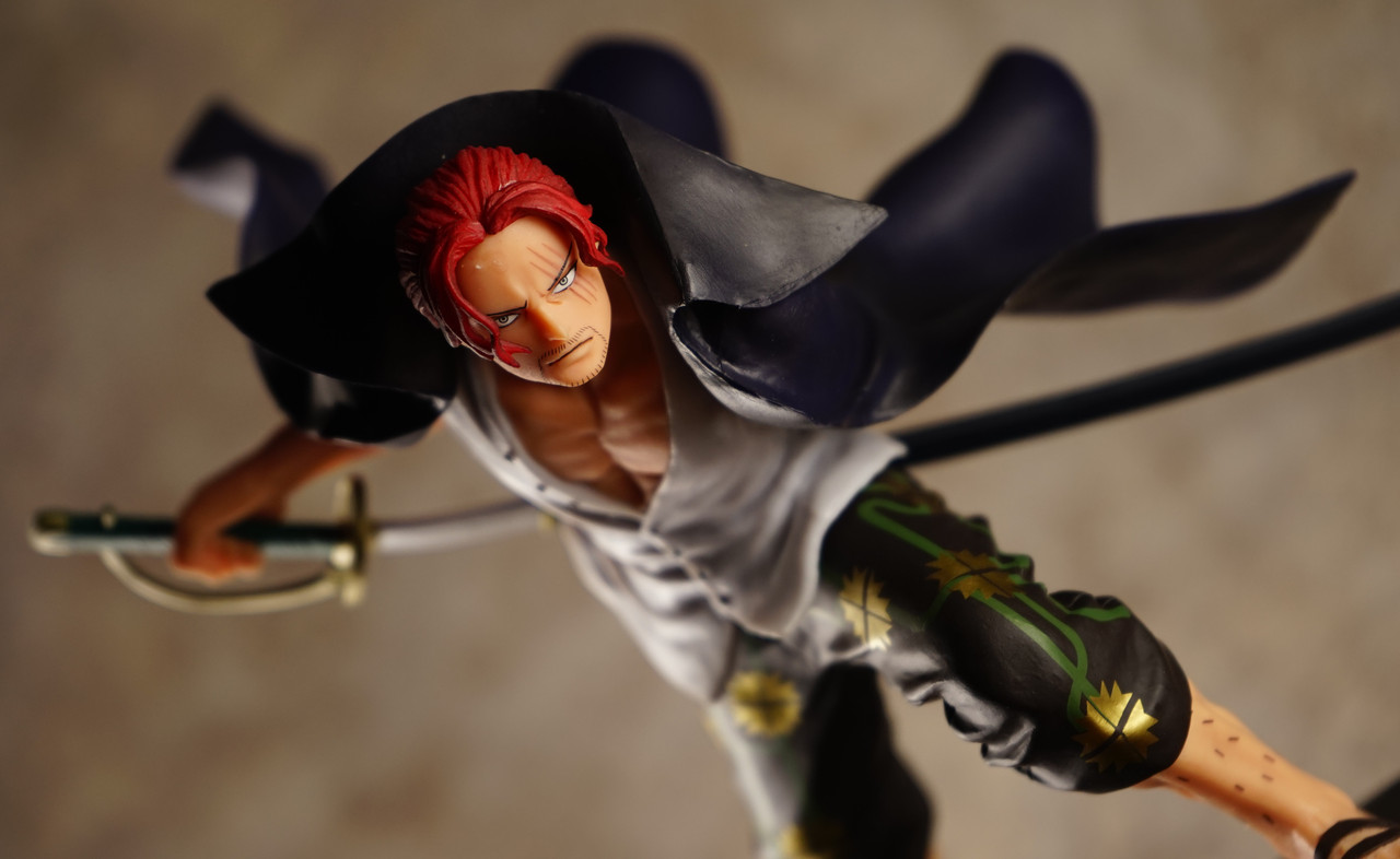 Shanks ของแท้ JP แมวทอง - Swordsmen Banpresto [โมเดลวันพีช]