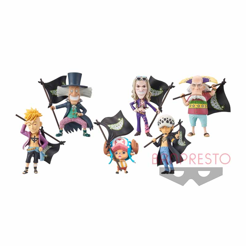 GReeeeN Set ของแท้ JP แมวทอง - WCF Banpresto [โมเดลวันพีช] (6 ตัว)