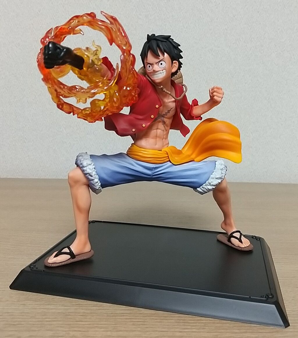 Luffy ของแท้ JP แมวทอง - Ichiban Kuji Banpresto [โมเดลวันพีช]