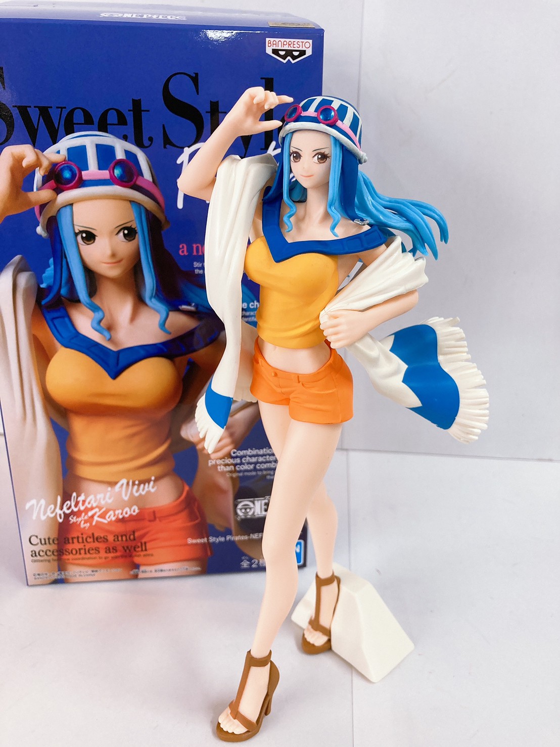 Vivi ของแท้ JP แมวทอง - Sweet Style Banpresto [โมเดลวันพีช]