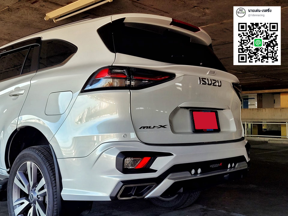 VAZOOMA-X VS Isuzu MU-X'2021-ปัจจุบัน [กับสเกิร์ตแตกแต่งอย่างสปอร์ตลงตัว รอคุณเป็นเจ้าของแล้วที่นี่]