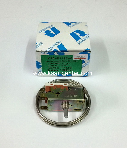 เทอร์โมสตัส ตู้แช่ RANCO กล่องป้ายสีเขียว (รหัสสินค้า 030003)