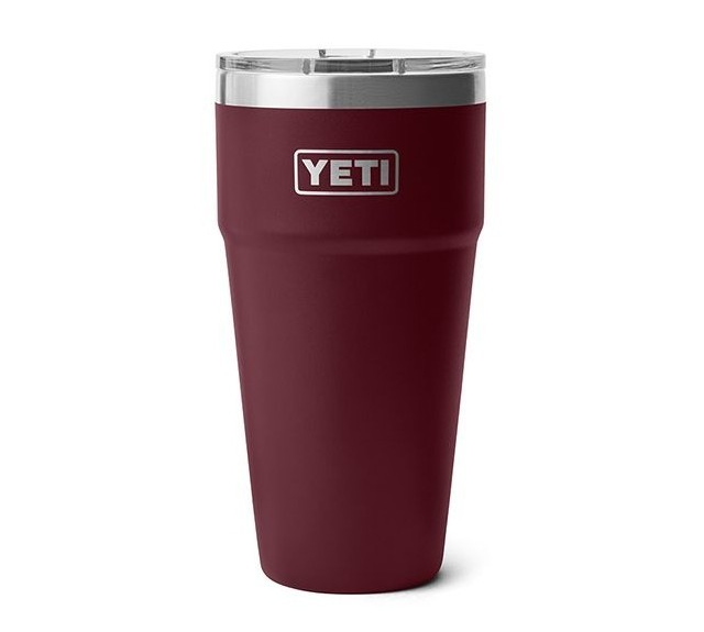 Rambler 30Oz Stackable Cup With Magslider Lid Wild Vine Red
