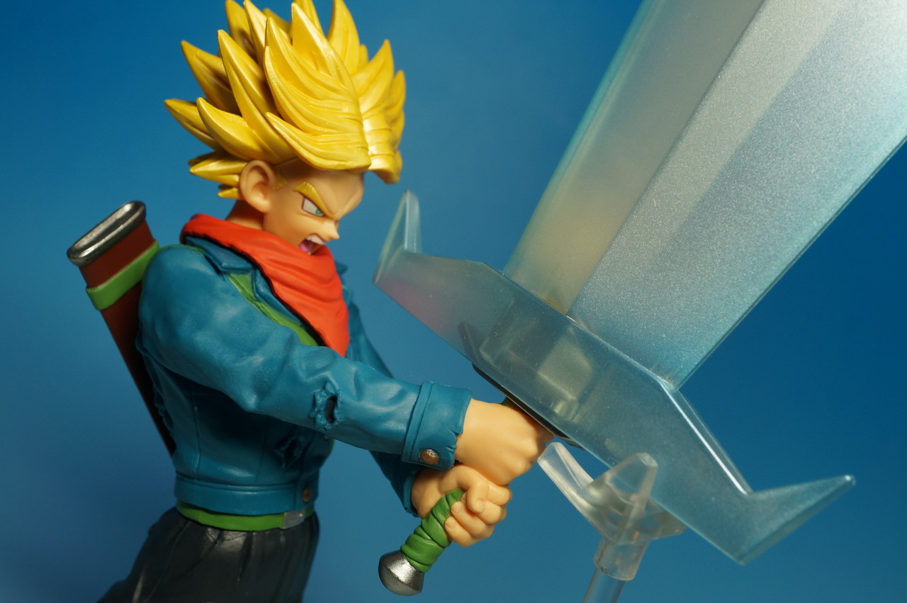 Trunks & Sword ของแท้ JP แมวทอง - Banpresto [โมเดลดราก้อนบอล] (1 ตัว + ดาบ)