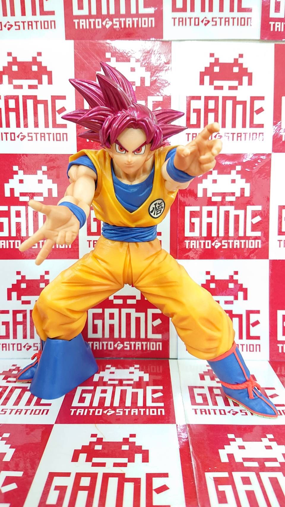 Goku Super Saiyan God ของแท้ JP แมวทอง - Maximatic Banpresto [โมเดลดราก้อนบอล]