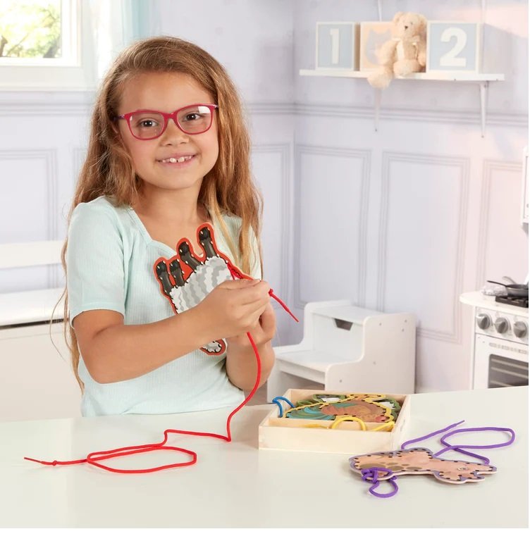 ร้อยเชือกชุดฟาร์มสัตว์ 5 ชิ้น ,ร้อยเชือก,สัวต์ฟาร์ม,ของเล่นเสริมทักษะการเรียนรู้, ของเล่นเสริมพัฒนาการเด็กอนุบาล, สื่อการสอนปฐมวัย, พร้อมส่ง