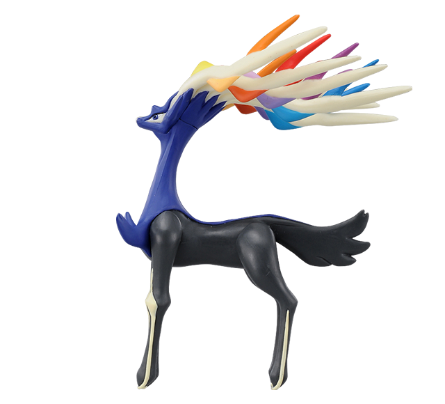 Xerneas ของแท้ JP - Monster Collection Takara Tomy [โมเดลโปเกมอน]