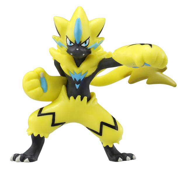 Zeraora ของแท้ JP - Monster Collection Takara Tomy [โมเดลโปเกมอน]