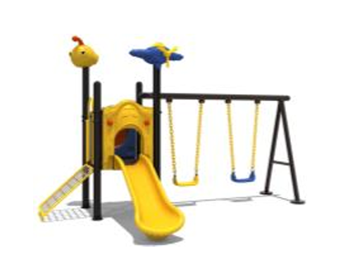 เครื่องเล่นสนาม ชุดAirplane Slider & Swing