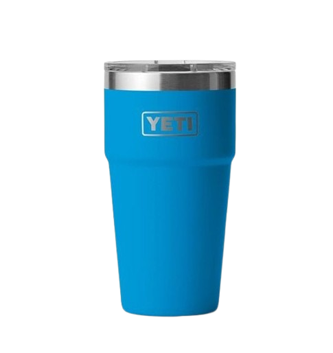 Rambler 20Oz Stackable Cup With Magslider Lid Big Wave Blue