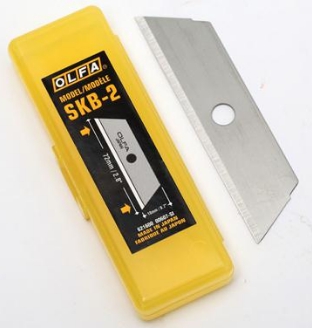 ใบมีดคัตเตอร์ใหญ่ [OLFA] #SKB-2 (1หลอด/5ใบ)
